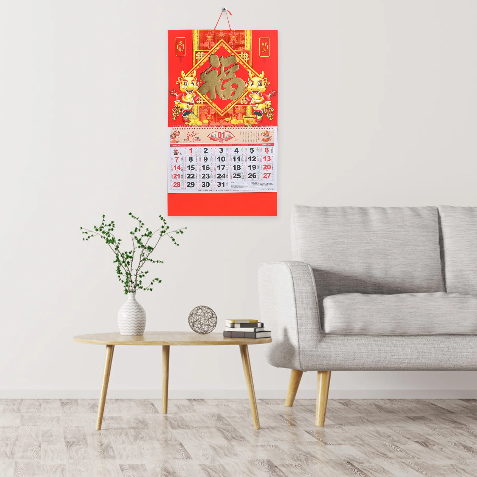 2024 Dragon Year Calendar Hanging Monthly Planner Clear Office Accessory Lunar Date Family Gift Traditional Wall
2024 Dragon Year Calendar Hanging Monthly Planner Clear Office Accessory Lunar Date Family Gift Traditional Wall