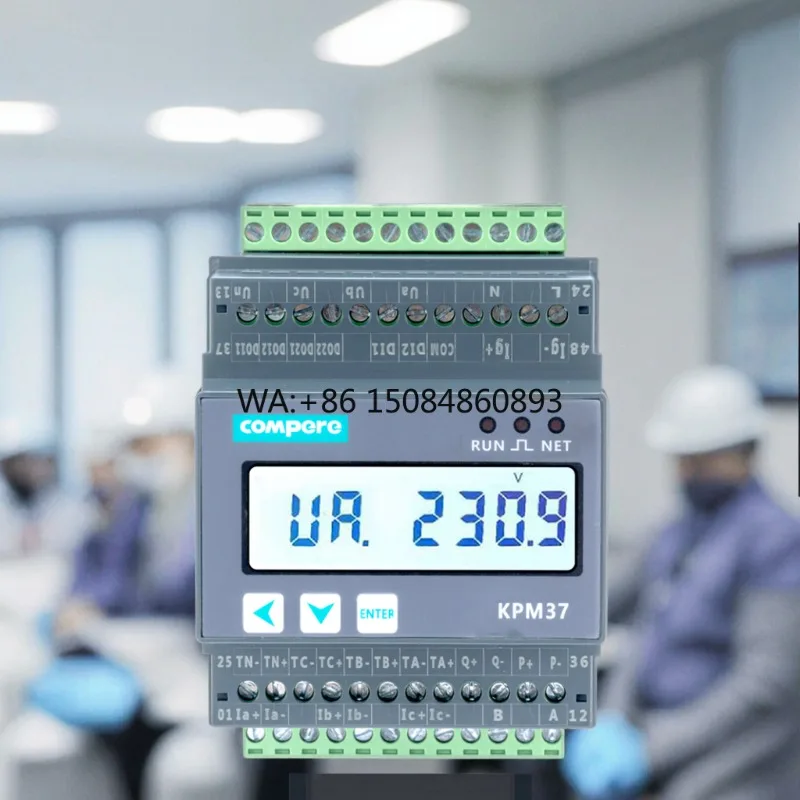 Three Phase 4 Wire Din Rail PV Energy Meter WiFi MQTT Multi Tariff Dual Source KWH Meter Solar Generator Grid Power Device
Three Phase 4 Wire Din Rail PV Energy Meter WiFi MQTT Multi Tariff Dual Source KWH Meter Solar Generator Grid Power Device