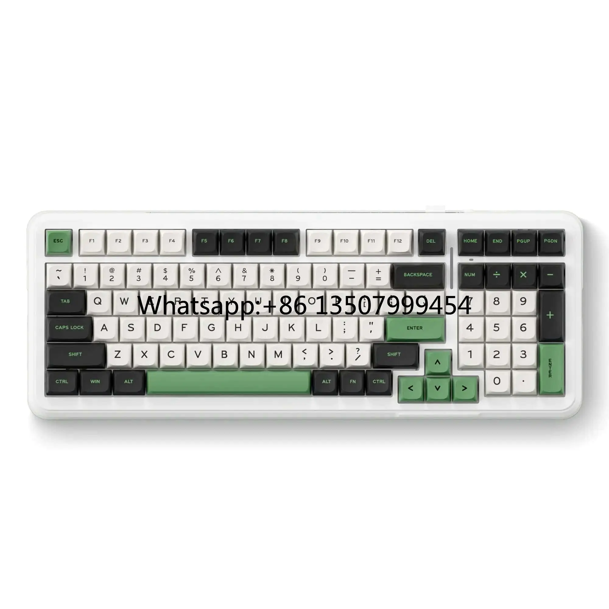 K99V2 RGB LED Light OEM Logo Custom Gaming Keyboard USB 3.0 & 2.4G Wireless 98% PC Computer Mechanical Switch in English
K99V2 RGB LED Light OEM Logo Custom Gaming Keyboard USB 3.0 & 2.4G Wireless 98% PC Computer Mechanical Switch in English