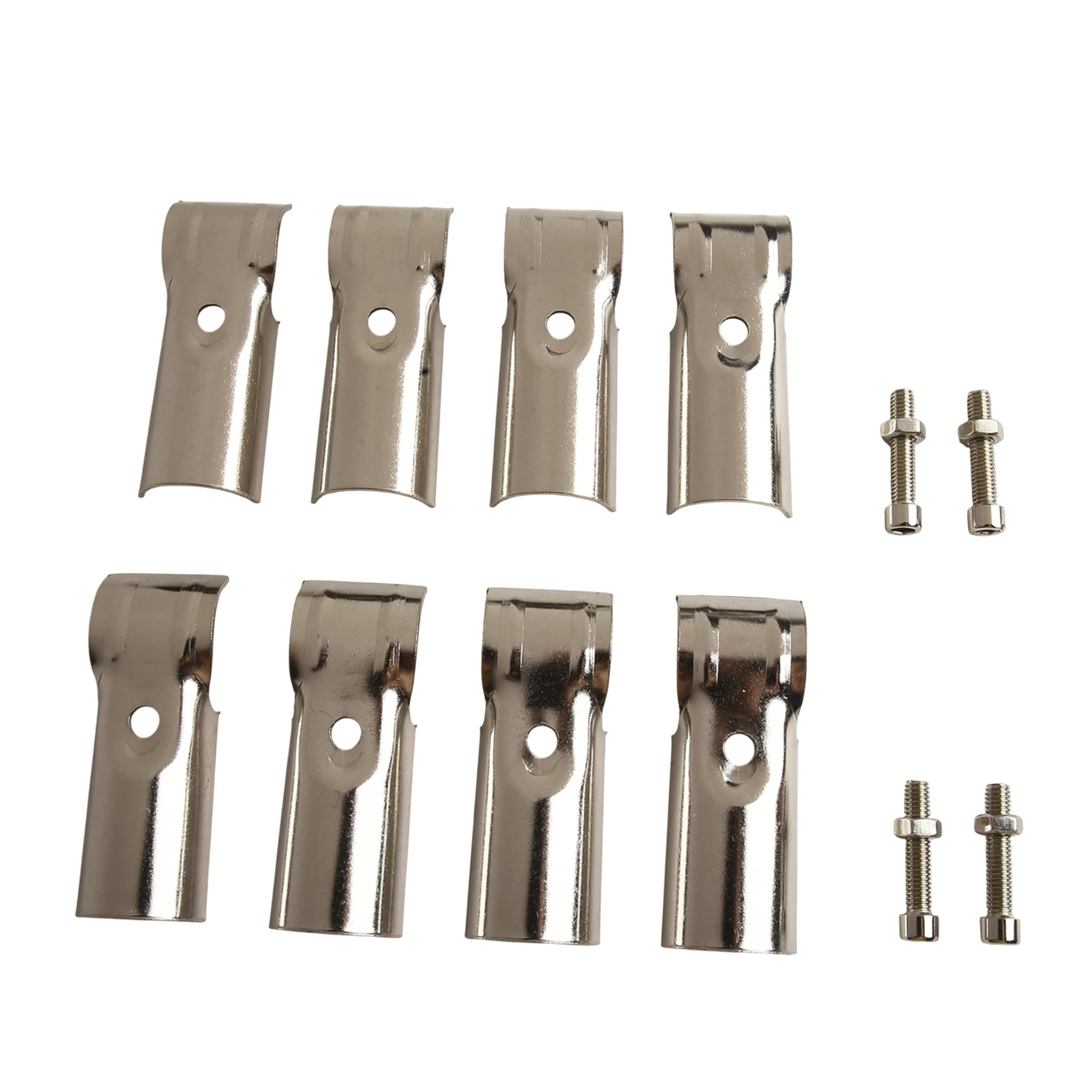 T Pipe Clamp Connector 4pcs Pipe Connector Stainless Steel Fit OD 1 Inch 25mm For Home Renovations Construction
T Pipe Clamp Connector 4pcs Pipe Connector Stainless Steel Fit OD 1 Inch 25mm For Home Renovations Construction