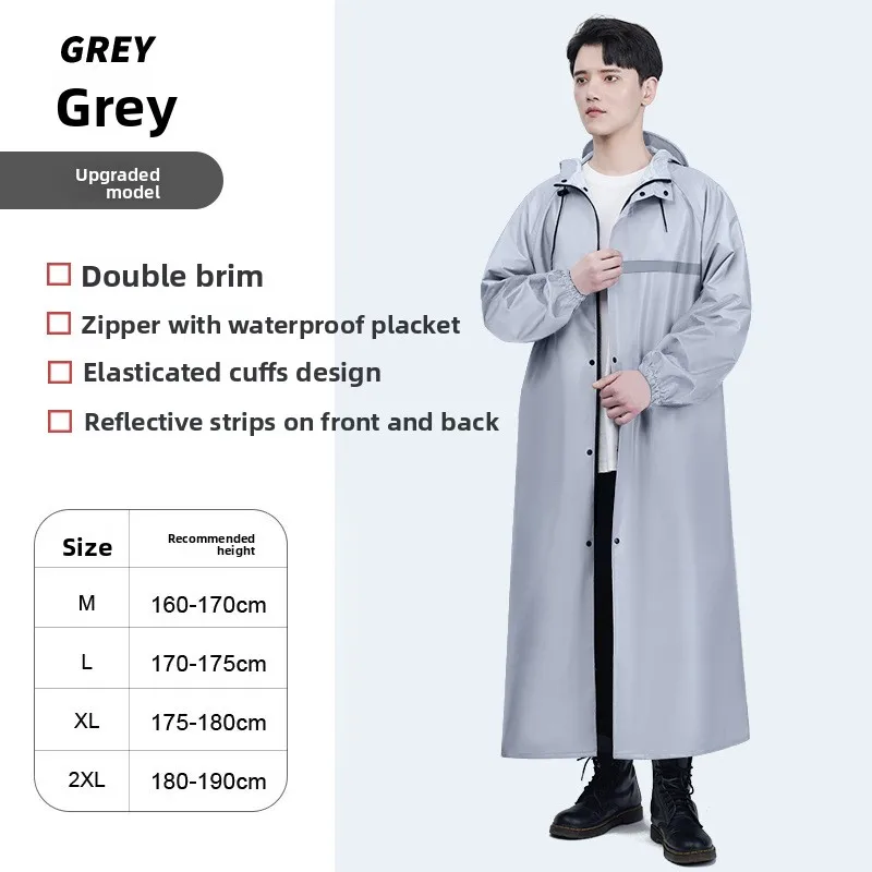 One-piece Full Body Long Rain Poncho, Rainstorm Proof Adult Rain Coat for Motorcycle Outdoor Use
One-piece Full Body Long Rain Poncho, Rainstorm Proof Adult Rain Coat for Motorcycle Outdoor Use