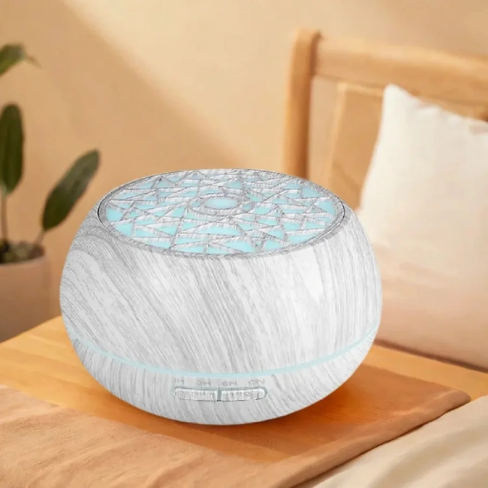 2025 Upgraded 550ml Ultrasonic Humidifier 7-Color LED Mood Lighting Remote Control Aroma Diffuser with 6 Therapeutic-Grade Oils
2025 Upgraded 550ml Ultrasonic Humidifier 7-Color LED Mood Lighting Remote Control Aroma Diffuser with 6 Therapeutic-Grade Oils
