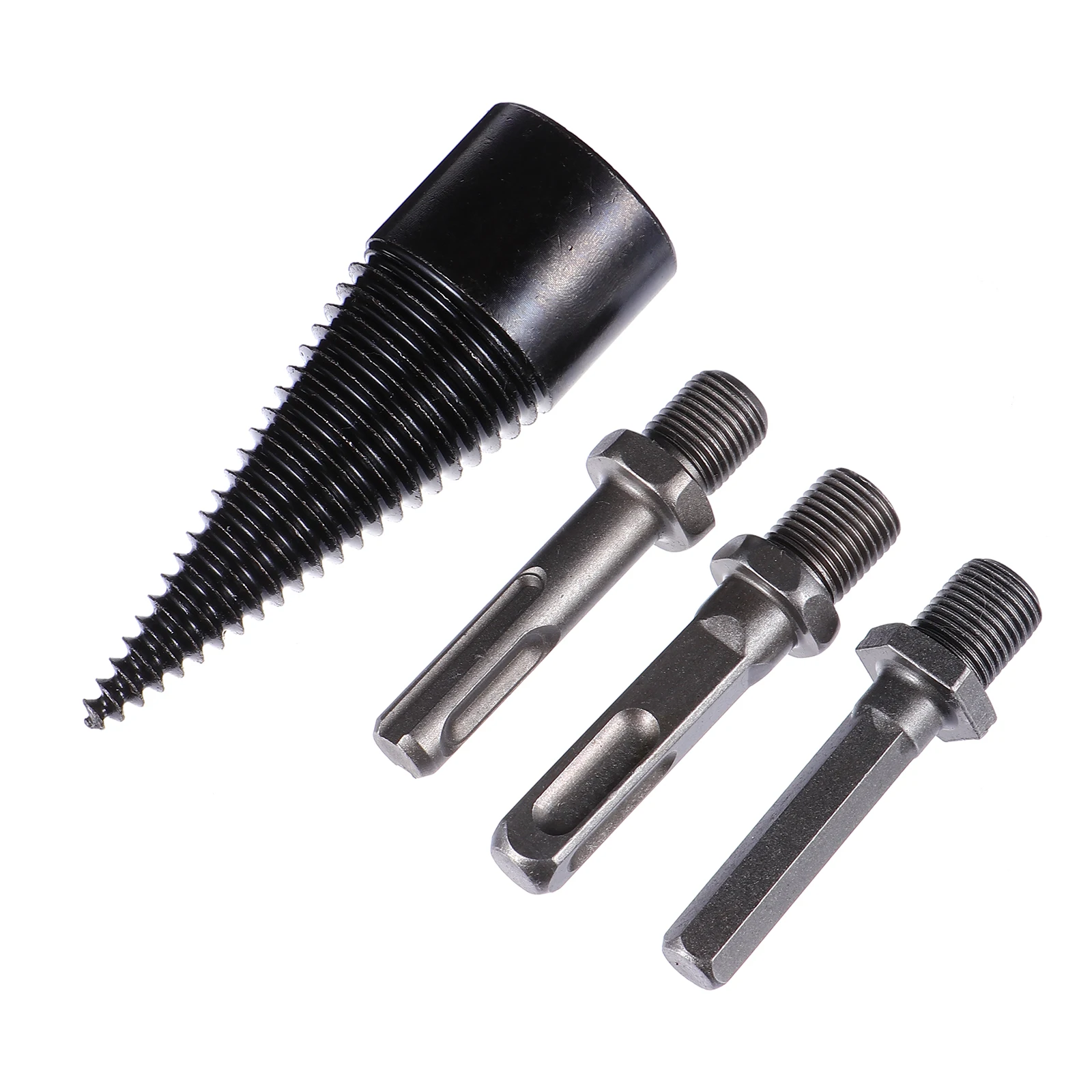 4pcs Electric Hammer Drill Bit Set Wood Splitting Firewood Drilling Tool Durable Precision Grooved Anti Skid Design Suitable
4pcs Electric Hammer Drill Bit Set Wood Splitting Firewood Drilling Tool Durable Precision Grooved Anti Skid Design Suitable
