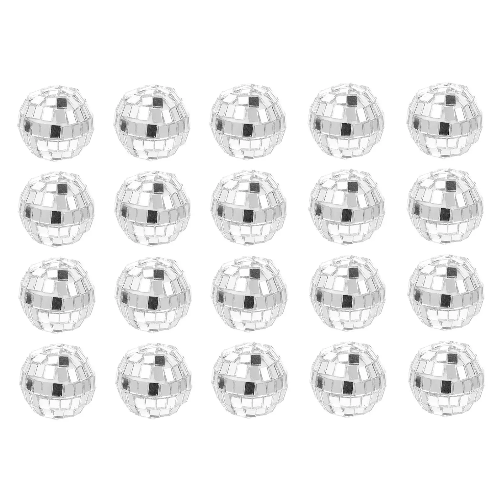20 Pcs Mirror Ball Decoration Disco Balls Ornaments Decorative Glass Party Decorations Rhinestones Mini
20 Pcs Mirror Ball Decoration Disco Balls Ornaments Decorative Glass Party Decorations Rhinestones Mini