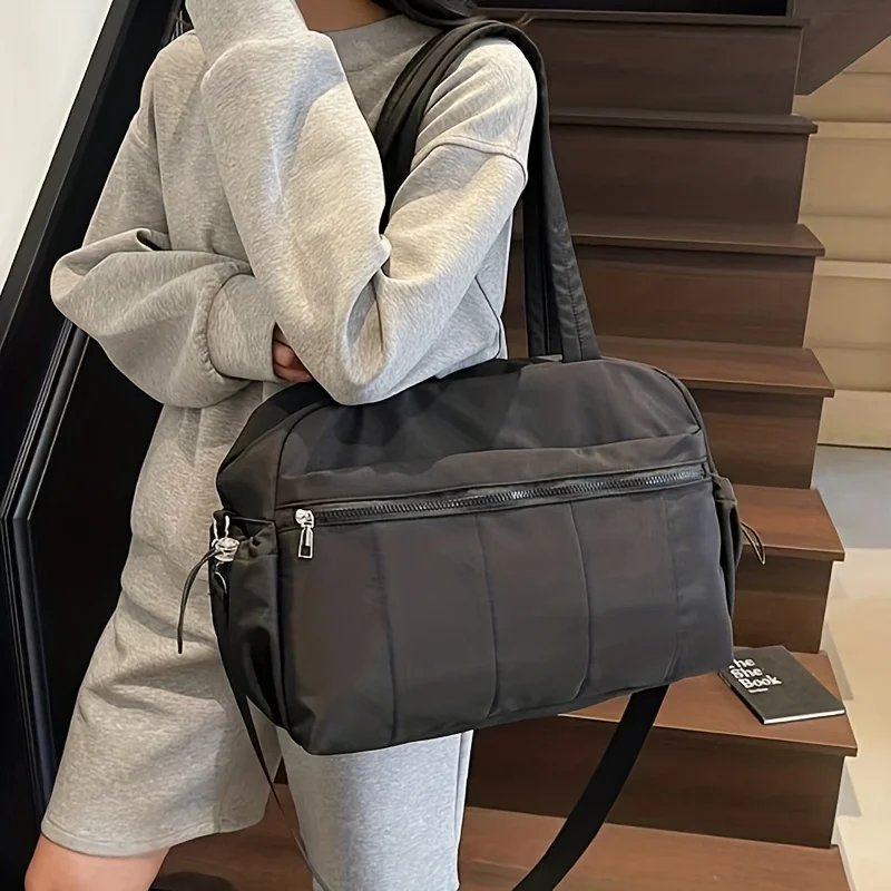 Large‑Capacity Multi‑Pocket Casual Tote Bag for Women, Lightweight Handbag, Versatile Shoulder & Crossbody Bag for Commuting and
Large‑Capacity Multi‑Pocket Casual Tote Bag for Women, Lightweight Handbag, Versatile Shoulder & Crossbody Bag for Commuting and