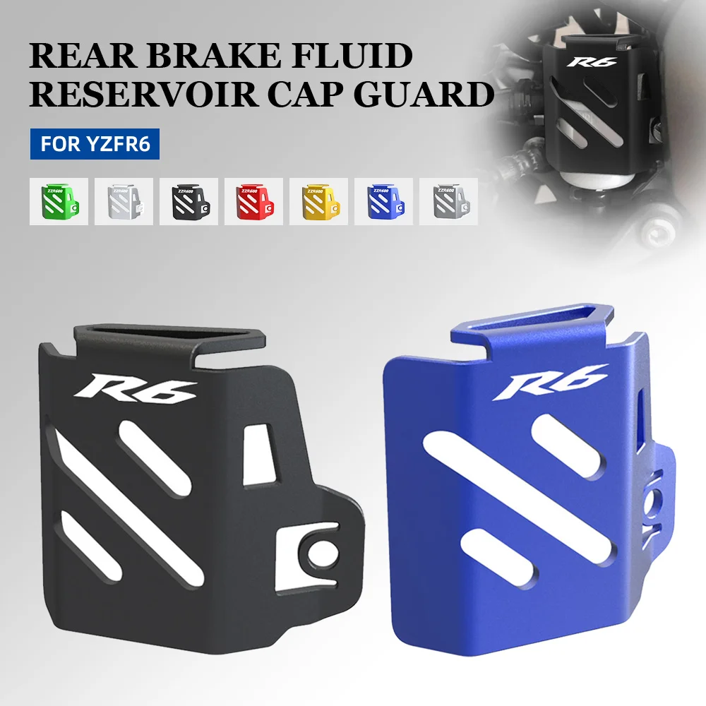 YZFR6 For YAMAHA yzf R6 1999-2020 Motoecycle Accessories CNC Aluminum Rear Brake Fluid Reservoir Guard Cover Protector YZF-R6
YZFR6 For YAMAHA yzf R6 1999-2020 Motoecycle Accessories CNC Aluminum Rear Brake Fluid Reservoir Guard Cover Protector YZF-R6