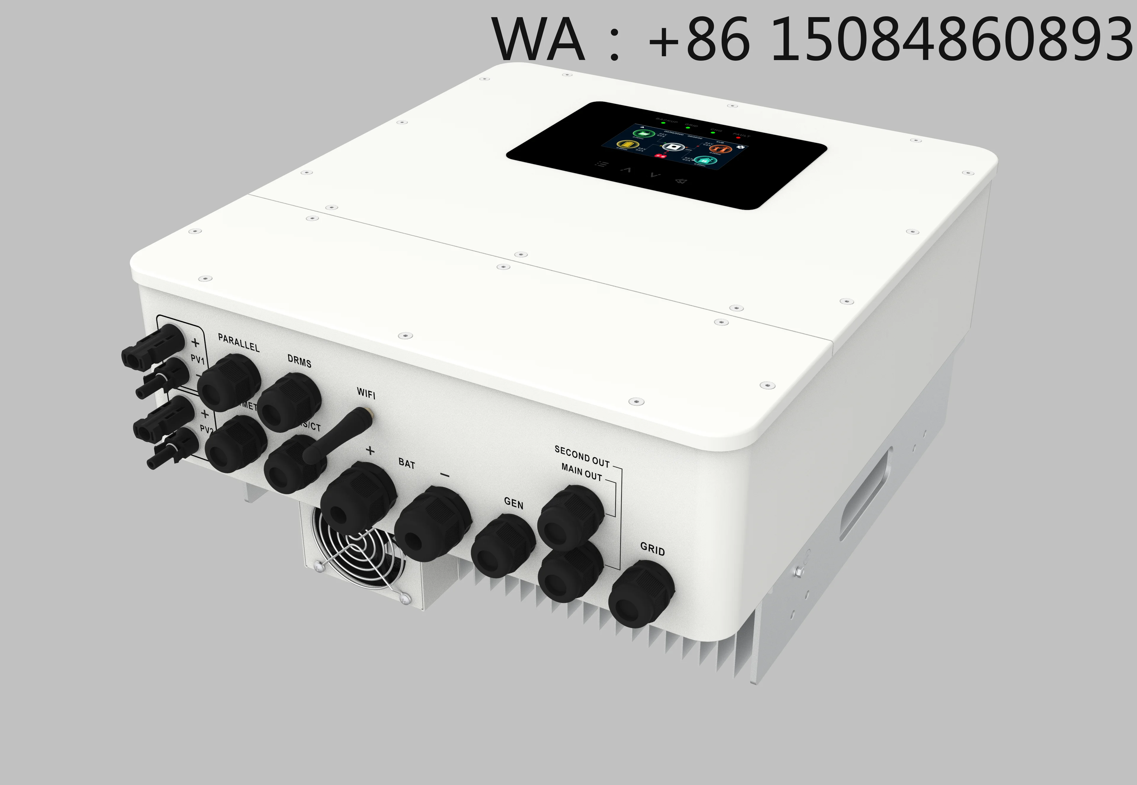 3.6KW Household Intelligent Solar Inverter, Solar Accessories, WIFI Remote Control, Single Phase Grid Connected PV Equipment
3.6KW Household Intelligent Solar Inverter, Solar Accessories, WIFI Remote Control, Single Phase Grid Connected PV Equipment