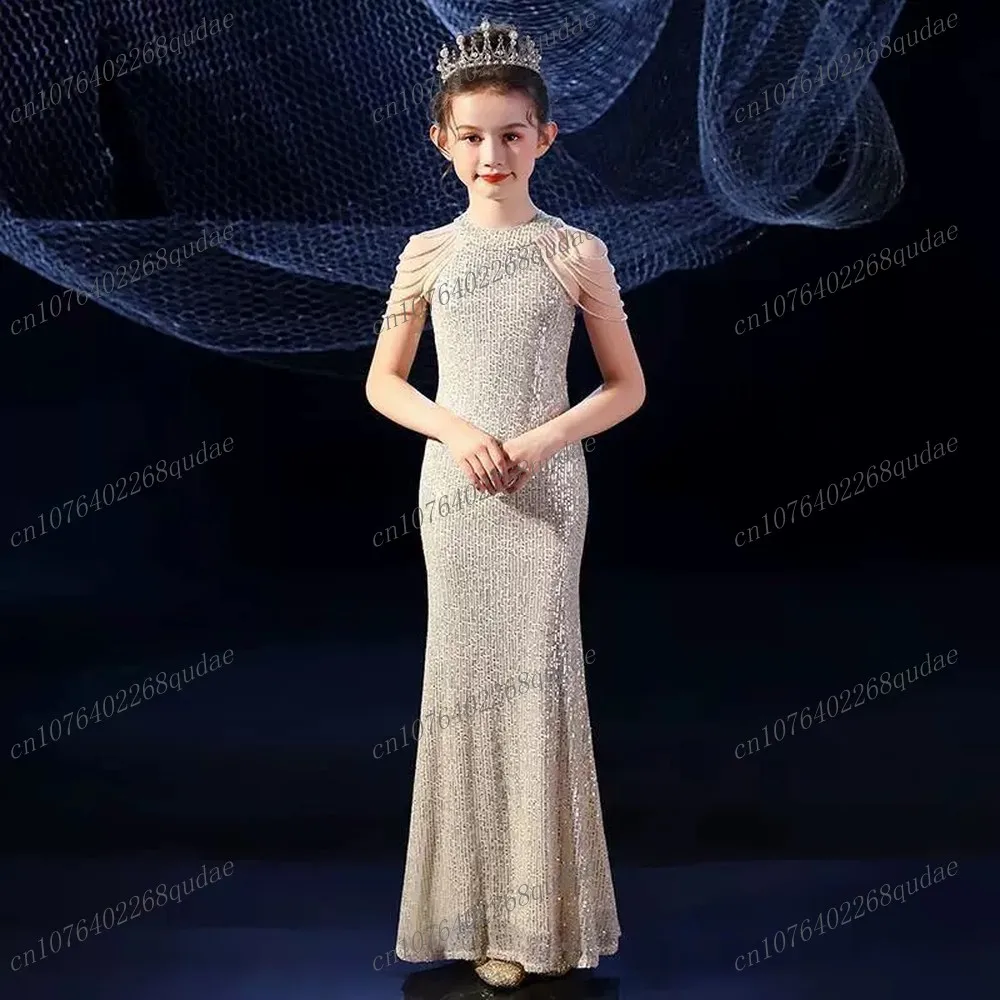 New Mermaid Princess Special Occasion Flower Girl Dress Wedding Pary Prom Birthday First Communion Baby Child Kid Pageant Gown
New Mermaid Princess Special Occasion Flower Girl Dress Wedding Pary Prom Birthday First Communion Baby Child Kid Pageant Gown