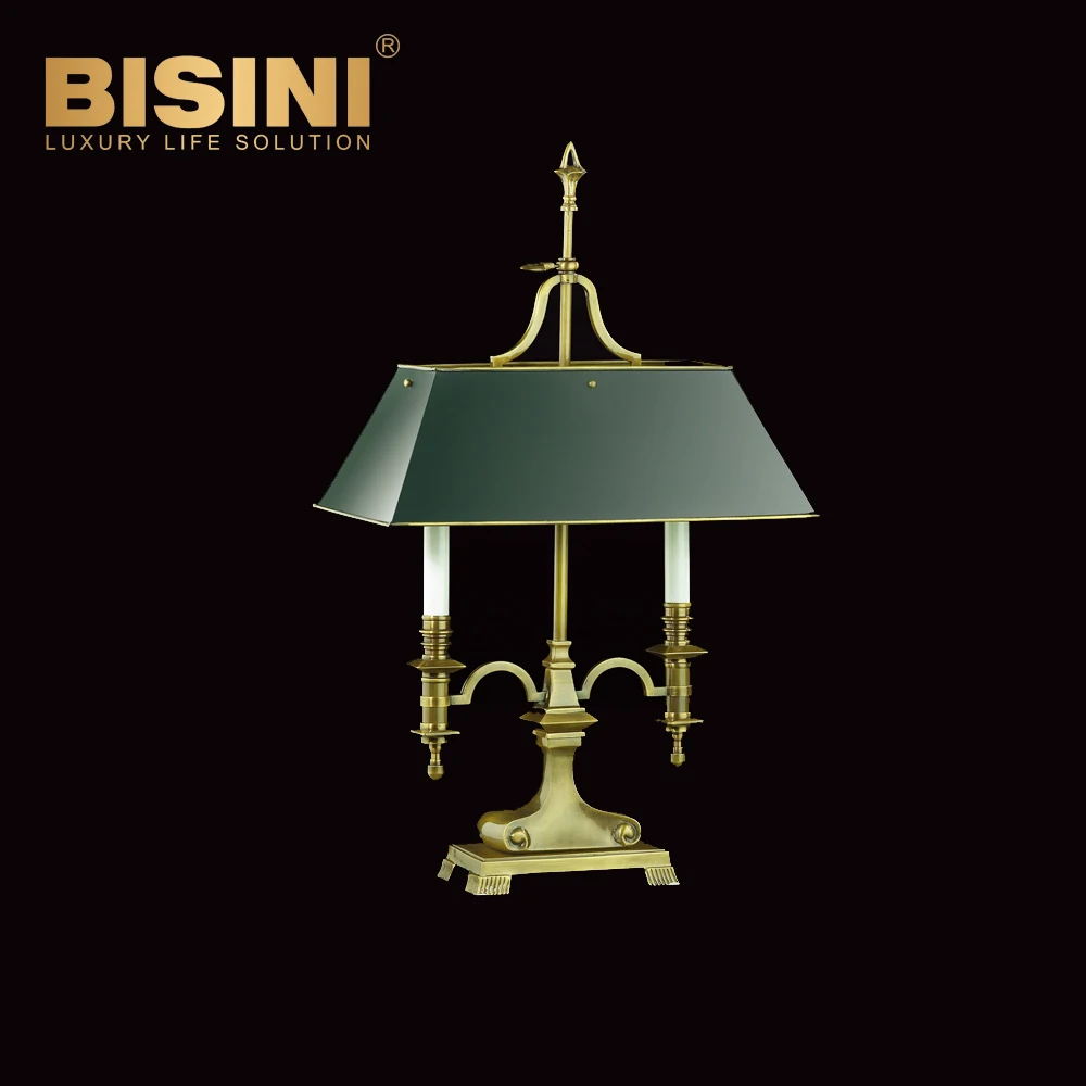 Vintage Exquisite Table Lamp Dark Green Fabric Shade Decoration Bedside Reading Lamp Bedroom Night Light
Vintage Exquisite Table Lamp Dark Green Fabric Shade Decoration Bedside Reading Lamp Bedroom Night Light