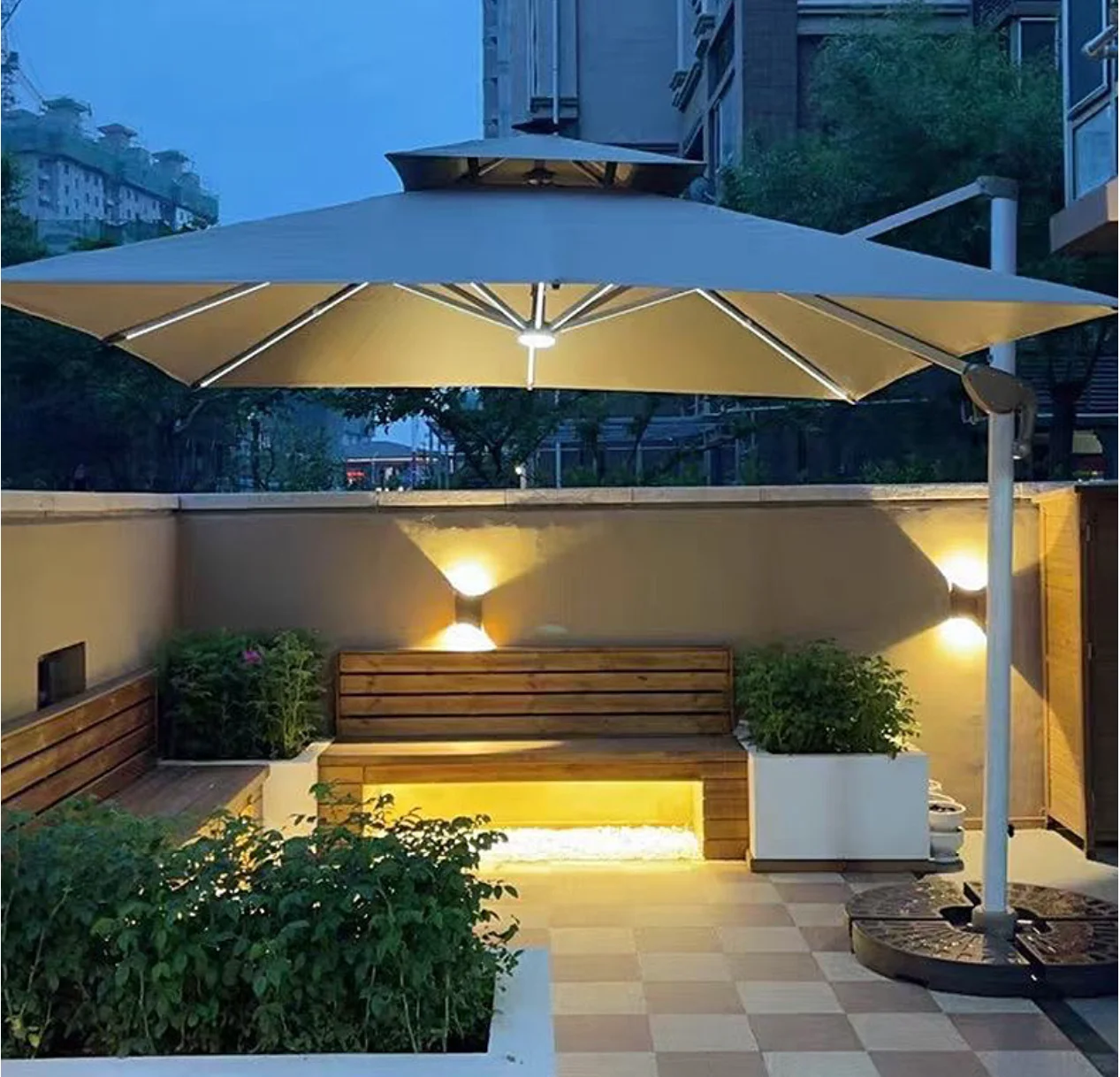 Large Outdoor Roman Sun Umbrella Commercial Grade for Garden Terrace Courtyard Balcony Beach Outdoor Furniture Outdoor Stall
Large Outdoor Roman Sun Umbrella Commercial Grade for Garden Terrace Courtyard Balcony Beach Outdoor Furniture Outdoor Stall