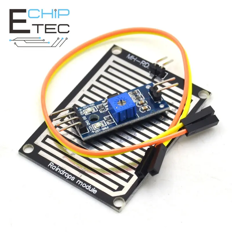 3.3-5V Rain Raindrops Detection Sensor Rain Module Weather Humidity Module
3.3-5V Rain Raindrops Detection Sensor Rain Module Weather Humidity Module