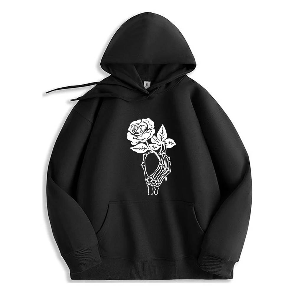 Skeleton Hand Rose Flower Hoodie Luxury Design High Quality Fashion Sweatshirt Mens Clothes Best Gift
Skeleton Hand Rose Flower Hoodie Luxury Design High Quality Fashion Sweatshirt Mens Clothes Best Gift