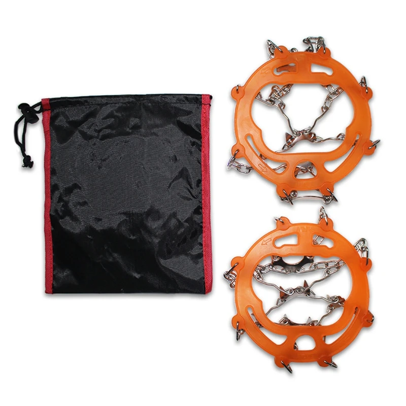 DW-Outdoor Crampons 8 Teeth Stainless Steel Snow Non-Slip Mountaineering Snow Claw Shoe Covers Outdoor Equipment
DW-Outdoor Crampons 8 Teeth Stainless Steel Snow Non-Slip Mountaineering Snow Claw Shoe Covers Outdoor Equipment