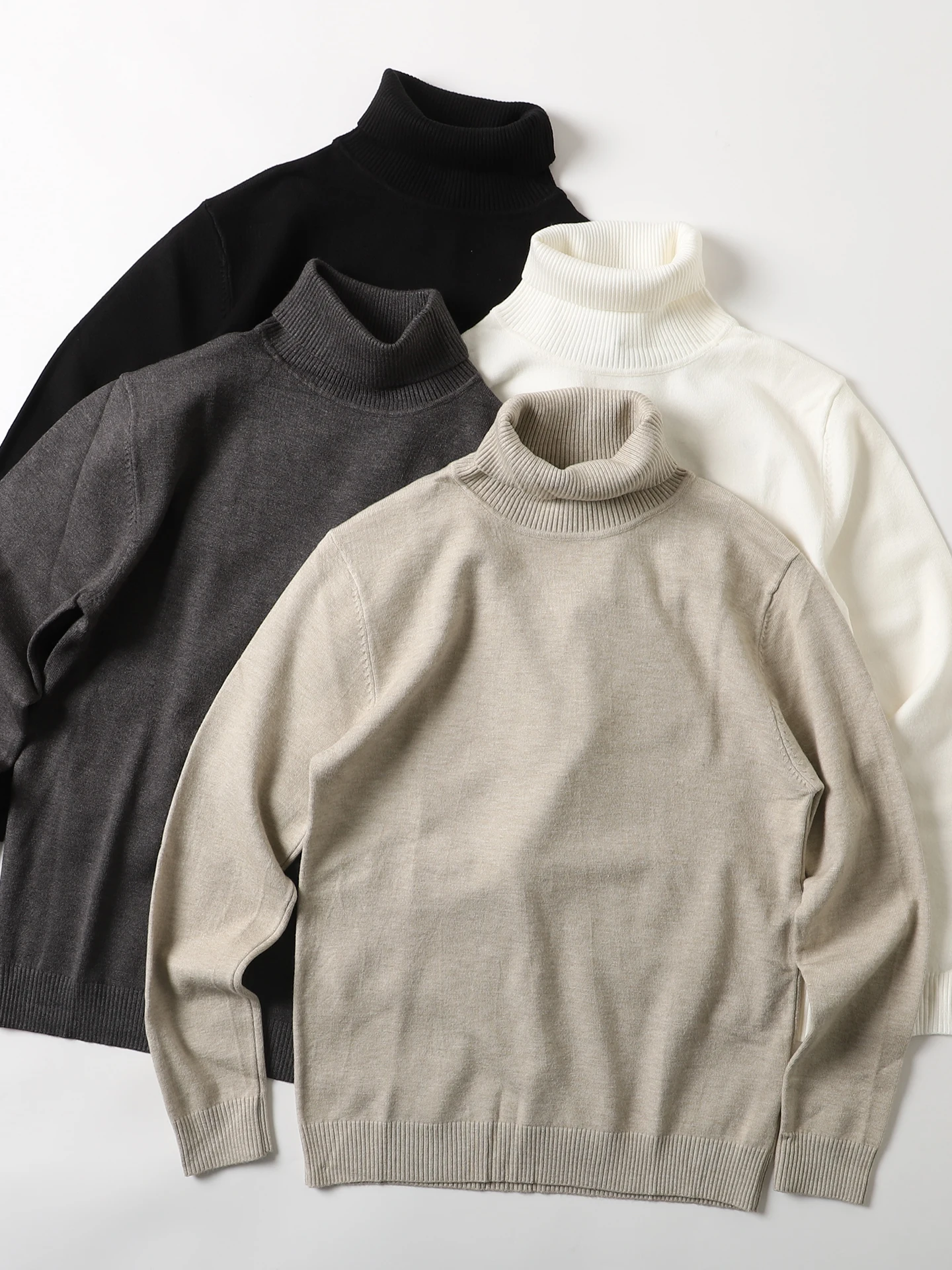 Comfortable High Collar Knitted Sweater for Men Casual All-Match Pure Color Overhead Warm Base Layer irt Gentleman Sle
Comfortable High Collar Knitted Sweater for Men Casual All-Match Pure Color Overhead Warm Base Layer irt Gentleman Sle