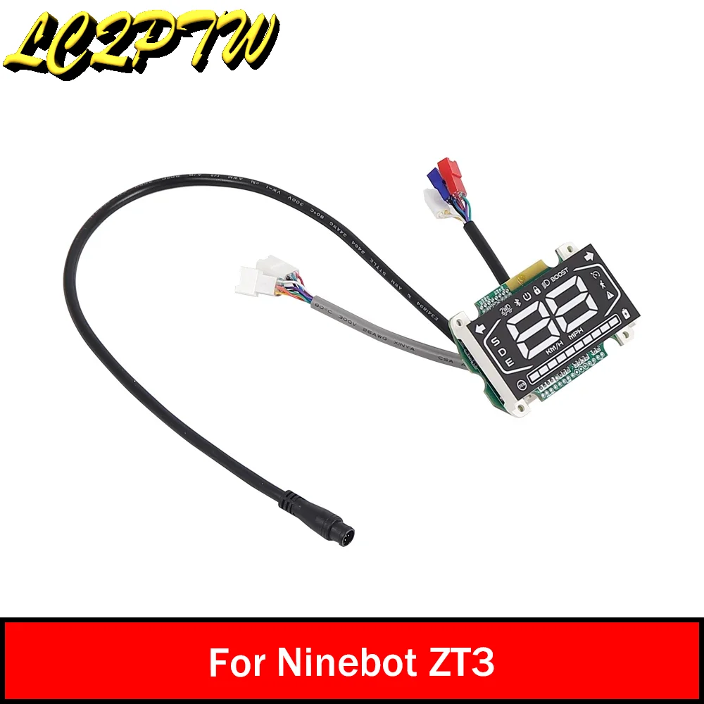 Dashboard Display Replacement for Ninebot ZT3 Electric Scooter Display Instrument Includes Connect Cable
Dashboard Display Replacement for Ninebot ZT3 Electric Scooter Display Instrument Includes Connect Cable