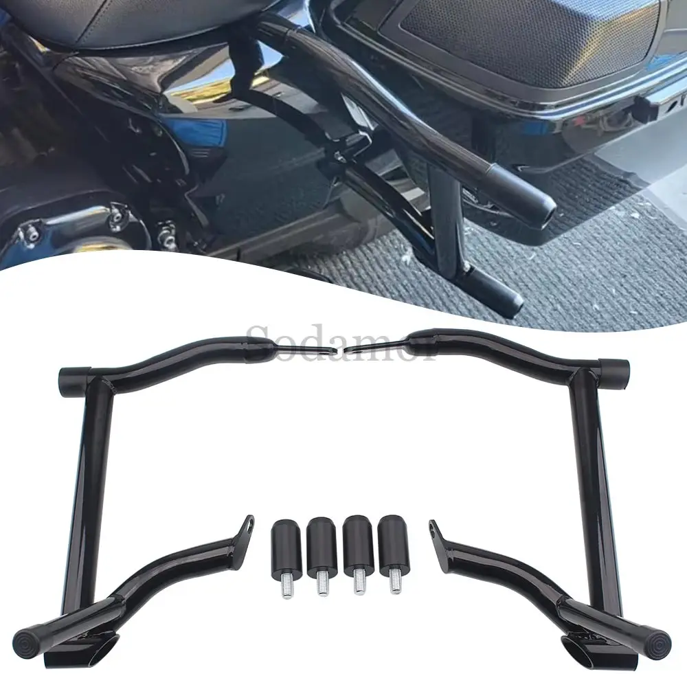 Motorcycle Accessories Saddlebags Bag Guards Crash Bars Black Steel Material Fit For Electra Glide Ultra Limited FLHTK 2014-2024
Motorcycle Accessories Saddlebags Bag Guards Crash Bars Black Steel Material Fit For Electra Glide Ultra Limited FLHTK 2014-2024