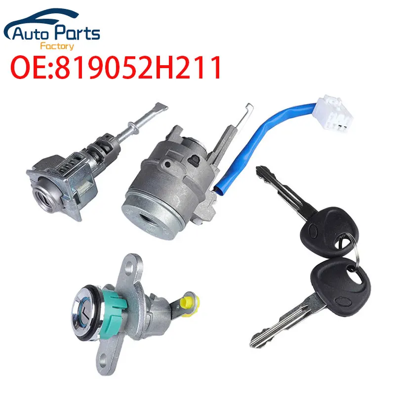 Новый набор замков зажигания с 2 ключами для Hyundai 819052H211 81905-2H211
Новый набор замков зажигания с 2 ключами для Hyundai 819052H211 81905-2H211