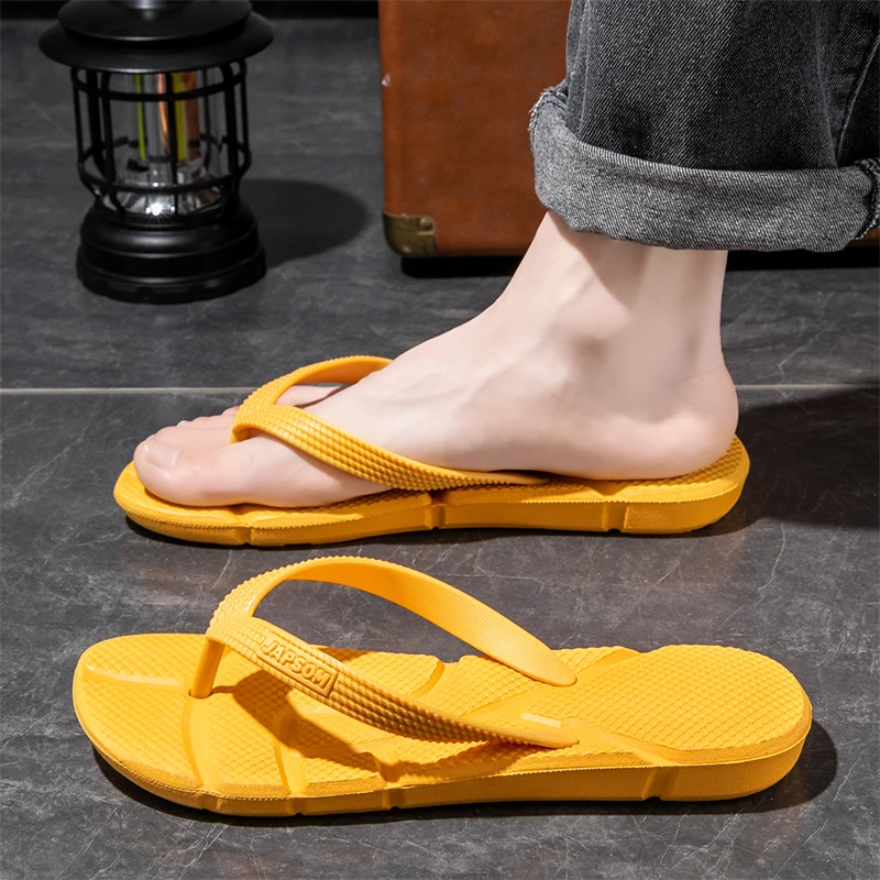 Yellow Massage Flip Flops Men 2025 Summer Man Slippers Plus Size 39-50 Outdoor Non-slip Beach Slippers Men chanclas de hombre
Yellow Massage Flip Flops Men 2025 Summer Man Slippers Plus Size 39-50 Outdoor Non-slip Beach Slippers Men chanclas de hombre