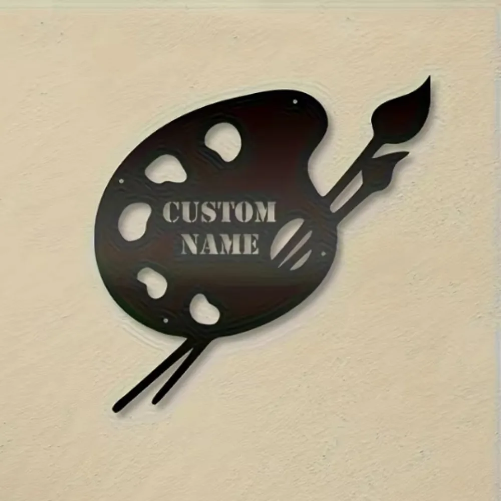 High - End Exclusive Handmade Custom Metal Sign for Artist Studios. Colorful Iron, Durable, Reusable. Artistic Garden Decor
High - End Exclusive Handmade Custom Metal Sign for Artist Studios. Colorful Iron, Durable, Reusable. Artistic Garden Decor