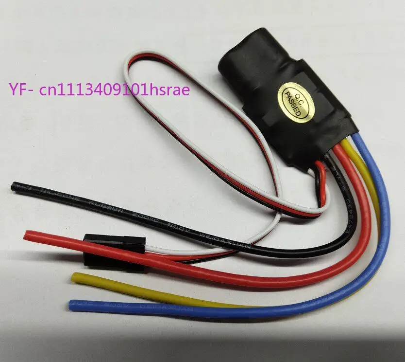Single Direction 40A Brushed ESC, 2S-6S LiPo Battery, Peak 45A, Speed Controller for RC Airplane, Car and Boat Model
Single Direction 40A Brushed ESC, 2S-6S LiPo Battery, Peak 45A, Speed Controller for RC Airplane, Car and Boat Model