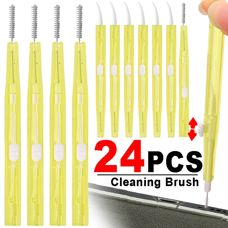 Mini Adjustable Phone Speaker Cleaning Brush for Hearing Aids Earphone Earbuds Cleaner Kits Brushes Push-Pull Interdental Brush
Mini Adjustable Phone Speaker Cleaning Brush for Hearing Aids Earphone Earbuds Cleaner Kits Brushes Push-Pull Interdental Brush