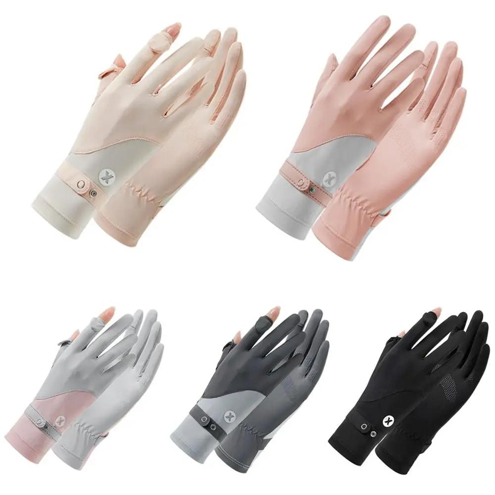 Fashion Anti-UV Ice Silk Gloves Breathable Non Slip Mittens Thin Touch Screen Sunscreen Gloves Women
Fashion Anti-UV Ice Silk Gloves Breathable Non Slip Mittens Thin Touch Screen Sunscreen Gloves Women