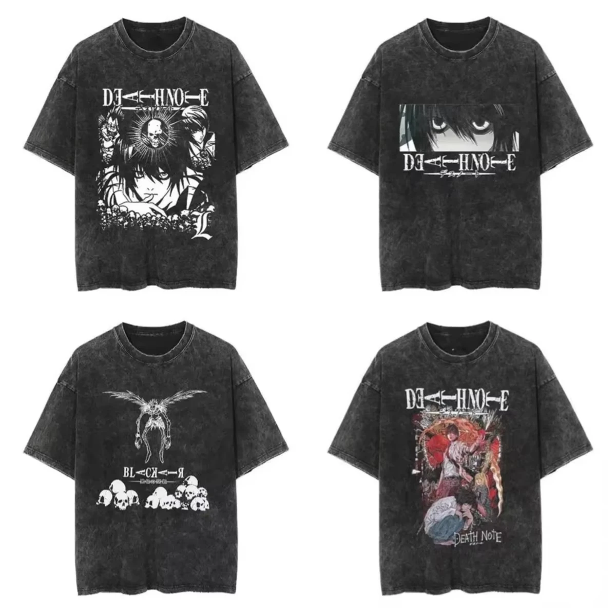 2025 Japanese Tshirt Men's Clothing Anime Vintage T-shirt Death Note Washed T Shirt Tops T-shirt Y2k Clothes Short Sleeve
2025 Japanese Tshirt Men's Clothing Anime Vintage T-shirt Death Note Washed T Shirt Tops T-shirt Y2k Clothes Short Sleeve