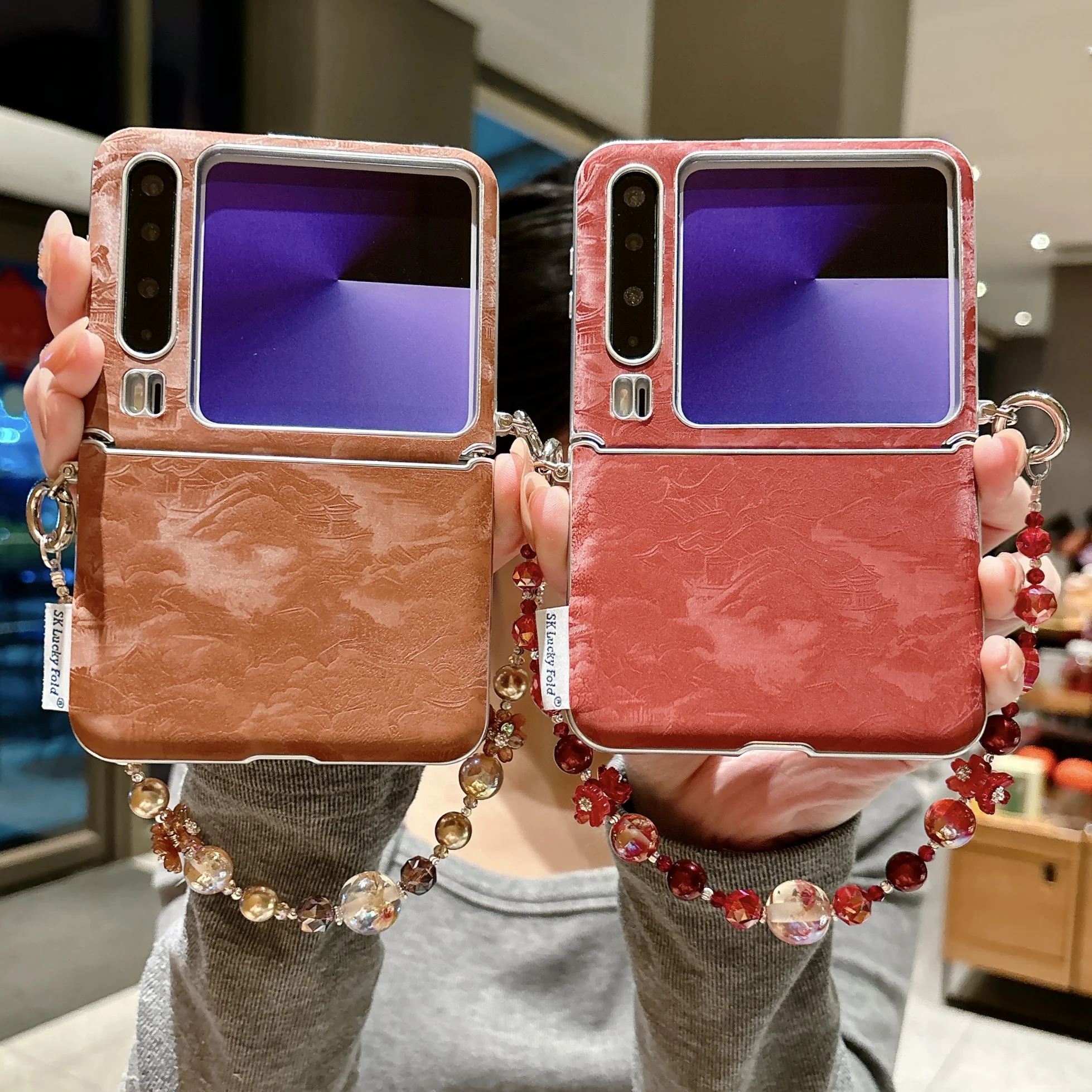 Back Cover For Huawei Pura X Pocket 2 Case Landscape Painting Pattern Pu Leather Bracelet Wristband Chain Hard PC Phone Case
Back Cover For Huawei Pura X Pocket 2 Case Landscape Painting Pattern Pu Leather Bracelet Wristband Chain Hard PC Phone Case