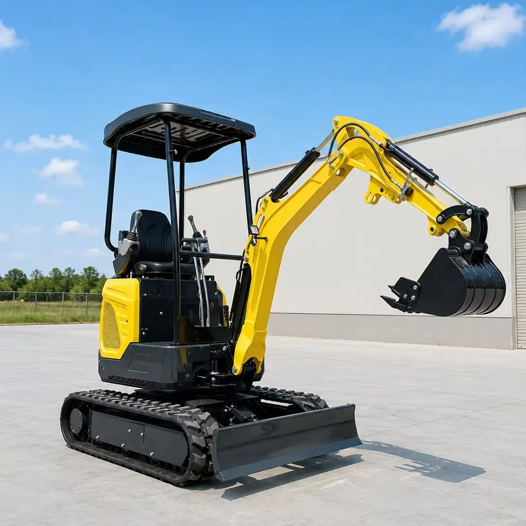 CE Approved Mini Excavator 1.8 Ton Compact Crawler Digger Hydraulic Machine with Customization
CE Approved Mini Excavator 1.8 Ton Compact Crawler Digger Hydraulic Machine with Customization