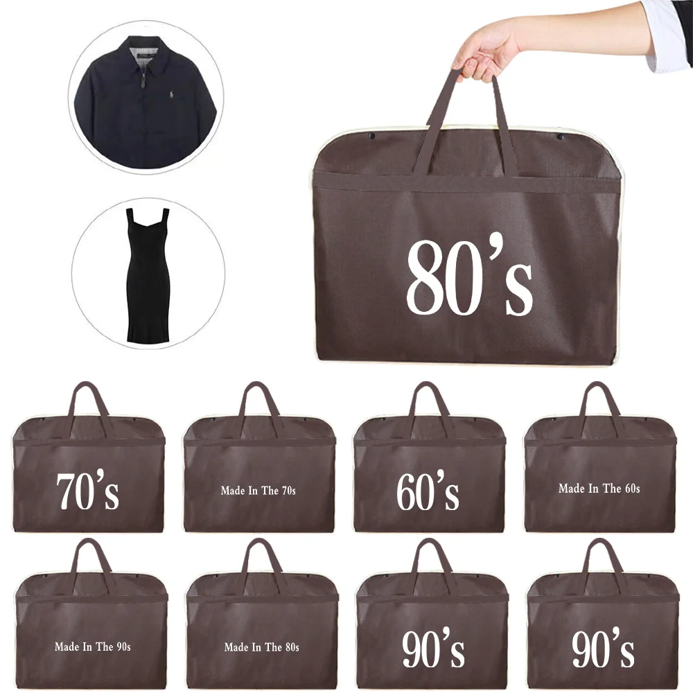 Clothes Dust Cover Wedding Dress Cover 60~90 Years Print Suit Coat Storage Bag Garment Bags Wardrobe Hanging Clothing Organizer
Clothes Dust Cover Wedding Dress Cover 60~90 Years Print Suit Coat Storage Bag Garment Bags Wardrobe Hanging Clothing Organizer