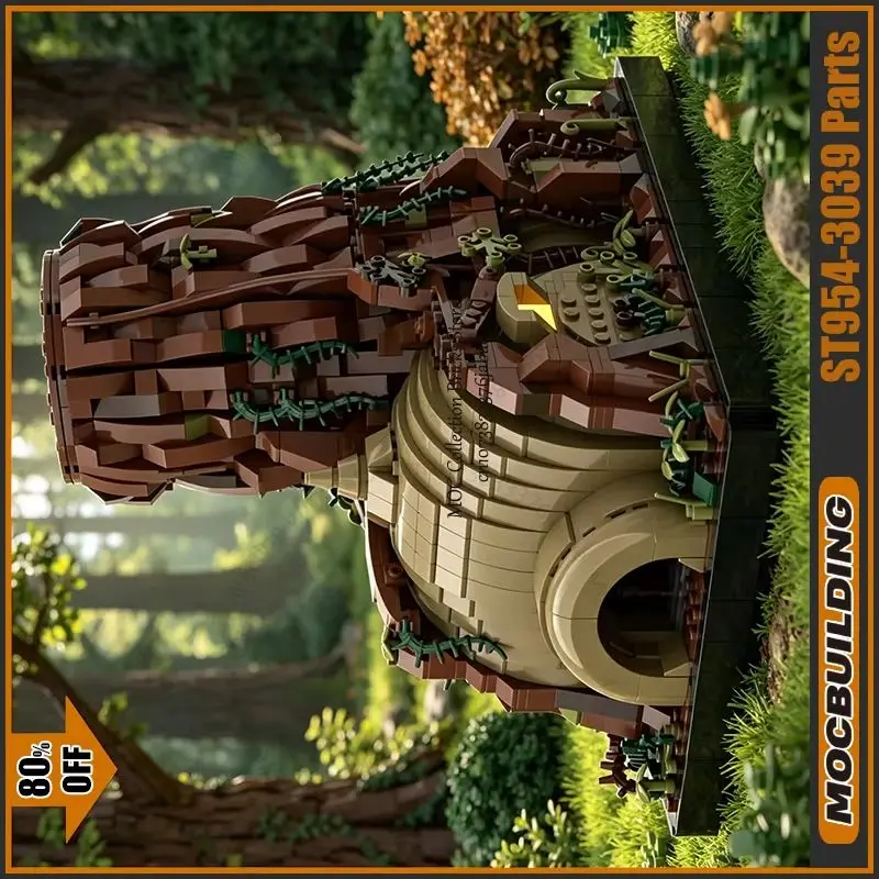 UCS Movie Scene Famous Master's Hut House Undisturbed MOC Building Blocks Collection DIY Assembly Technology Bricks Toys Gifts
UCS Movie Scene Famous Master's Hut House Undisturbed MOC Building Blocks Collection DIY Assembly Technology Bricks Toys Gifts