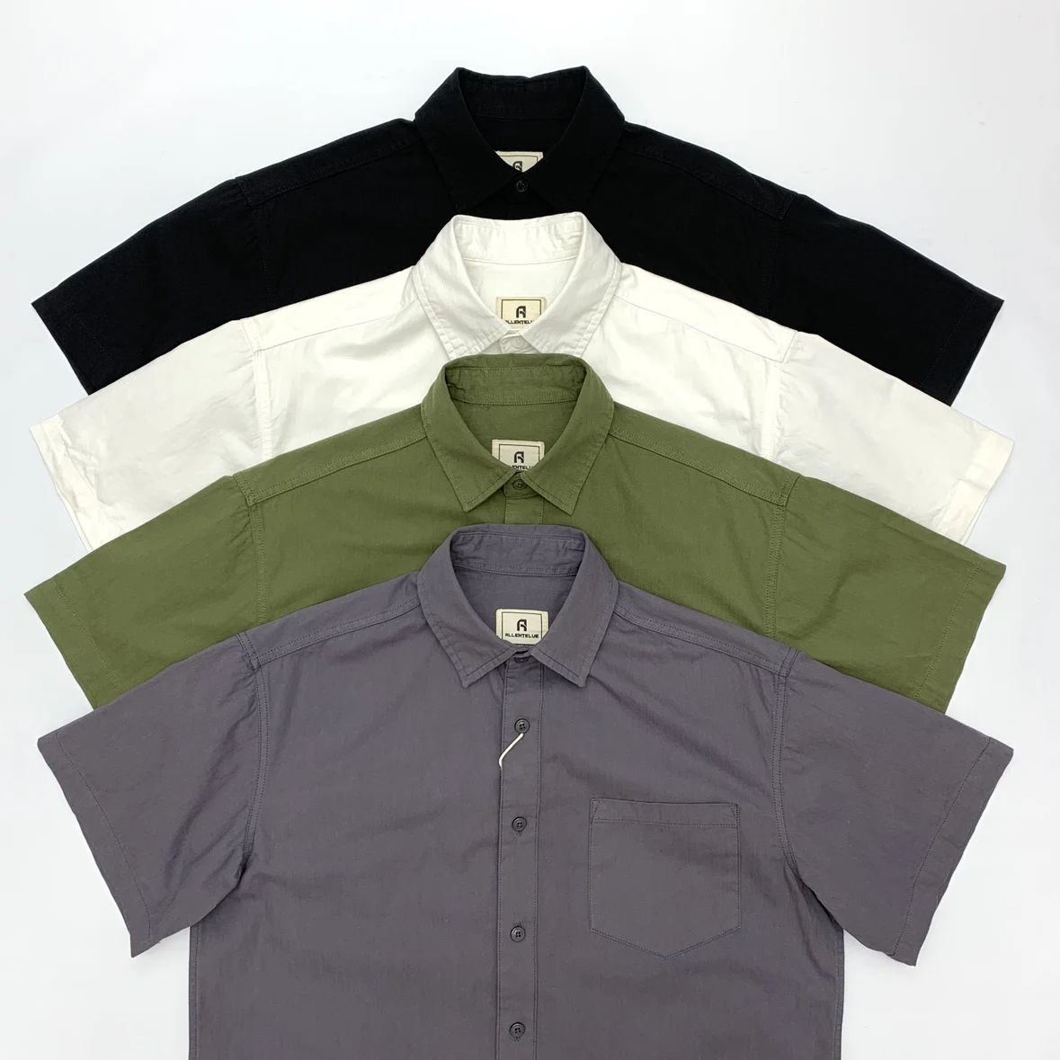 Summer New Japanese Retro Short-Sleeve Turn-down Collar Solid Color Shirt Men's 100%Cotton Fashion Washed Comfort Casual Blouses
Summer New Japanese Retro Short-Sleeve Turn-down Collar Solid Color Shirt Men's 100%Cotton Fashion Washed Comfort Casual Blouses