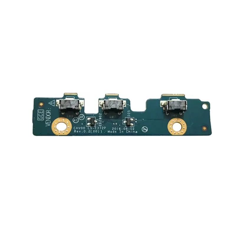 Оригинальная маленькая плата переключателя питания LS-E372P 0FGJY4 для кнопки ноутбука 11 3189, плата громкости
Оригинальная маленькая плата переключателя питания LS-E372P 0FGJY4 для кнопки ноутбука 11 3189, плата громкости