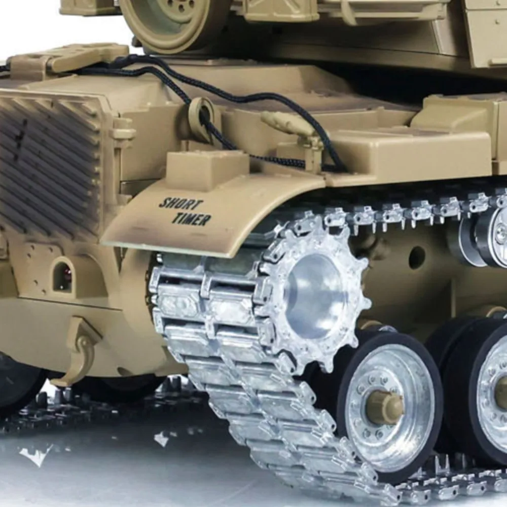 1/16 TD RC Battle Tank M60A1 ERA USA Radio Control Tank BB Infrared Battle Tanks Model Metal Wheel Track Road Wheel Idier Gifts
1/16 TD RC Battle Tank M60A1 ERA USA Radio Control Tank BB Infrared Battle Tanks Model Metal Wheel Track Road Wheel Idier Gifts