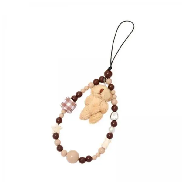 Beaded Phone Charm Lanyard Plastic Material Bear Doll Pendant Strap Craft Accessory for Phone Case Wrist Decoration Universal
Beaded Phone Charm Lanyard Plastic Material Bear Doll Pendant Strap Craft Accessory for Phone Case Wrist Decoration Universal