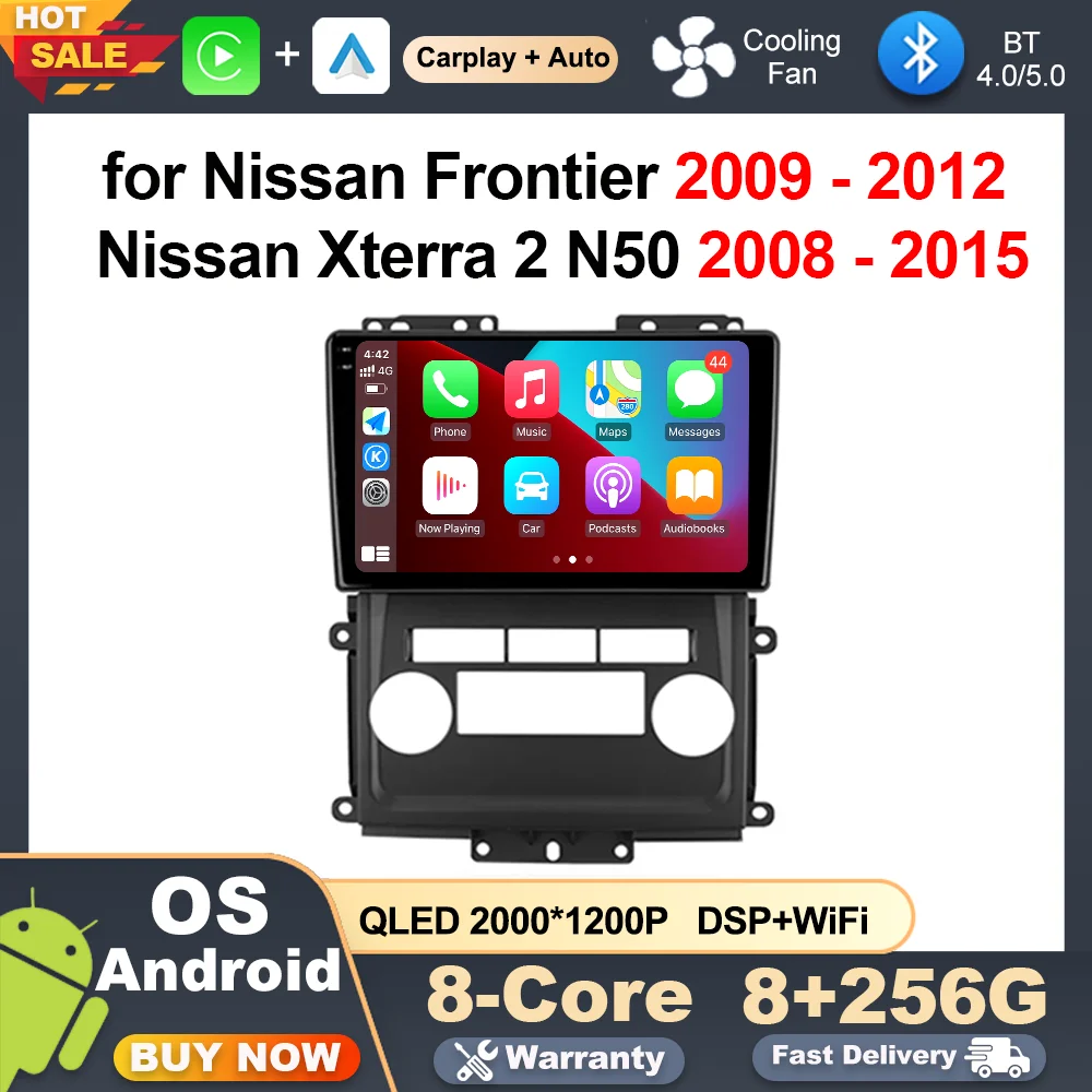 Android OS for Nissan Frontier 2009 - 2012 Nissan Xterra 2 N50 2008 - 2015 GPS Navi 9 inch Car Audio Multimedia Player Head Unit
Android OS for Nissan Frontier 2009 - 2012 Nissan Xterra 2 N50 2008 - 2015 GPS Navi 9 inch Car Audio Multimedia Player Head Unit