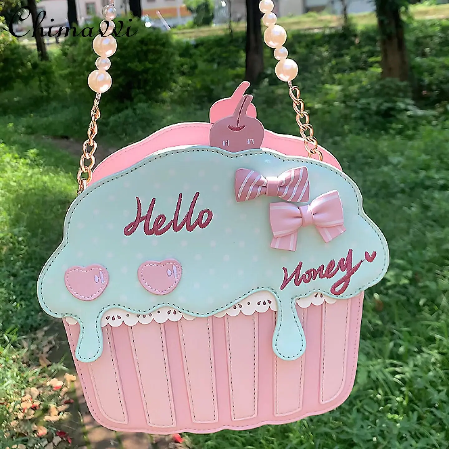 Original Sweet Crossbody Bag Cute Girls Sweet Cake Bag 2026 New Lolita Style Elegant Women's Handbag Y2k Shoulder Bags
Original Sweet Crossbody Bag Cute Girls Sweet Cake Bag 2026 New Lolita Style Elegant Women's Handbag Y2k Shoulder Bags
