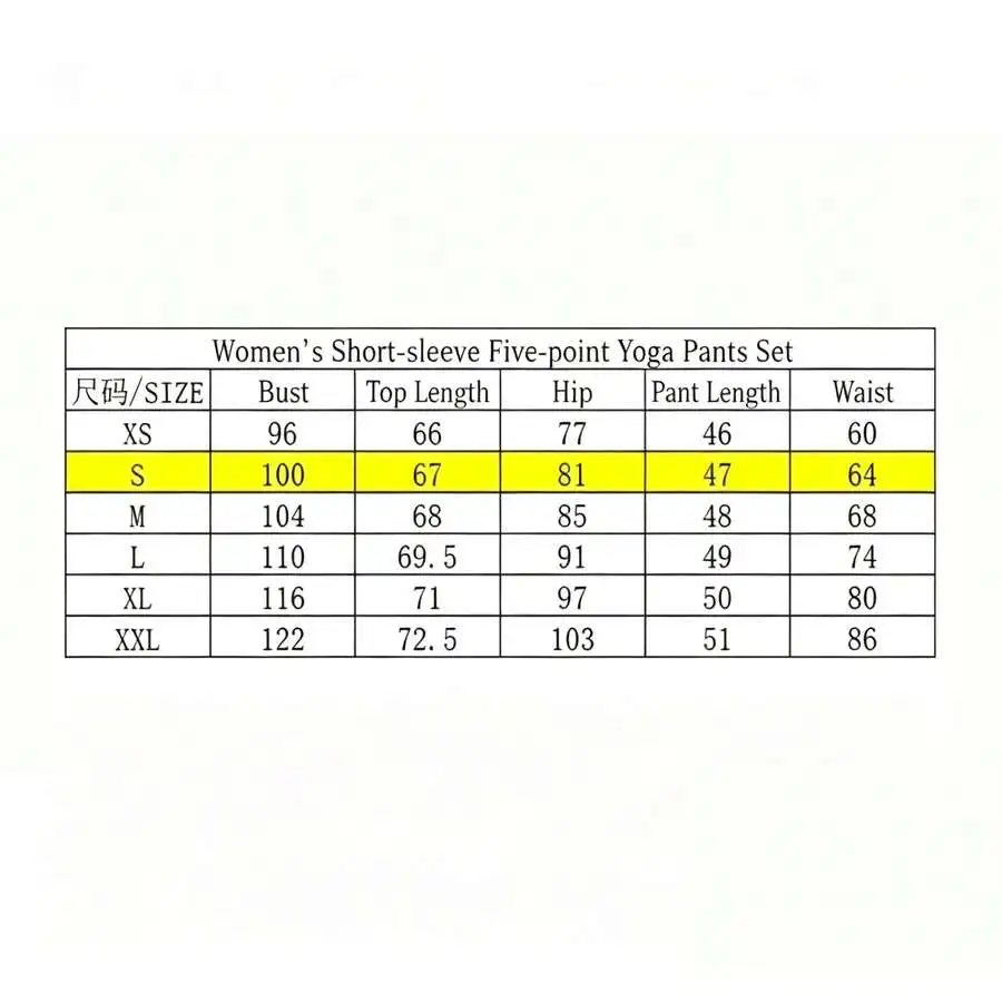Women Short Sleeve Yoga Pants Set Abstract Ocean Wave Print Plus Size Casual Sporty Outfit
Women Short Sleeve Yoga Pants Set Abstract Ocean Wave Print Plus Size Casual Sporty Outfit