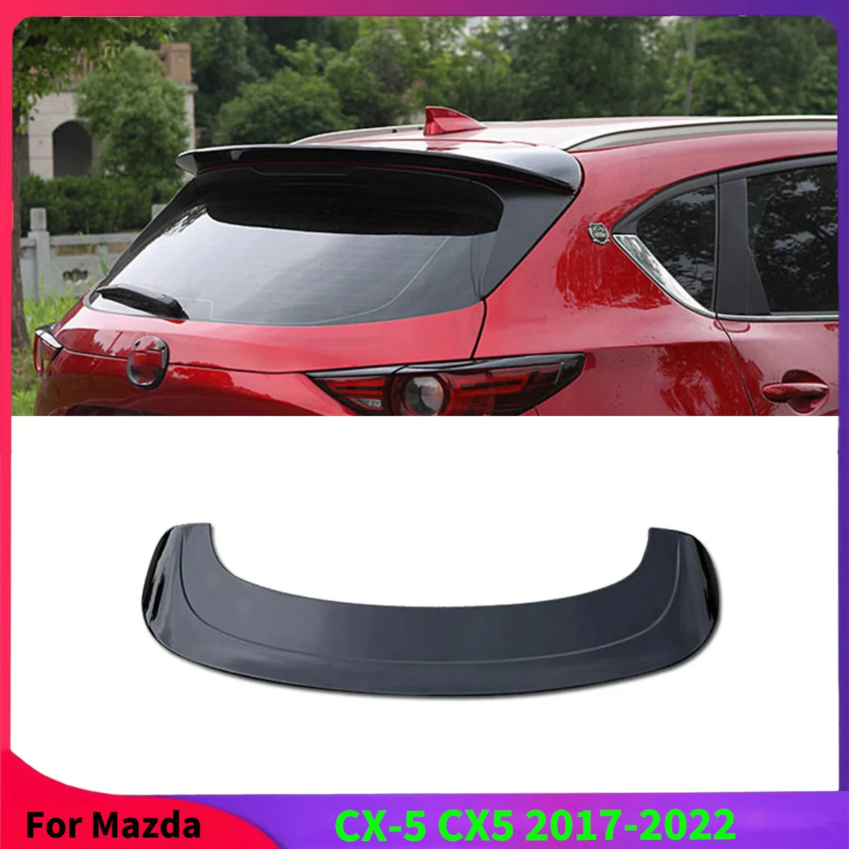 For Mazda CX-5 CX5 2017-2022 Rear Roof Spoiler Splitter Body Kit Car Trunk Wing Lip Boot Cover Standard Auto Part Guard Board
For Mazda CX-5 CX5 2017-2022 Rear Roof Spoiler Splitter Body Kit Car Trunk Wing Lip Boot Cover Standard Auto Part Guard Board