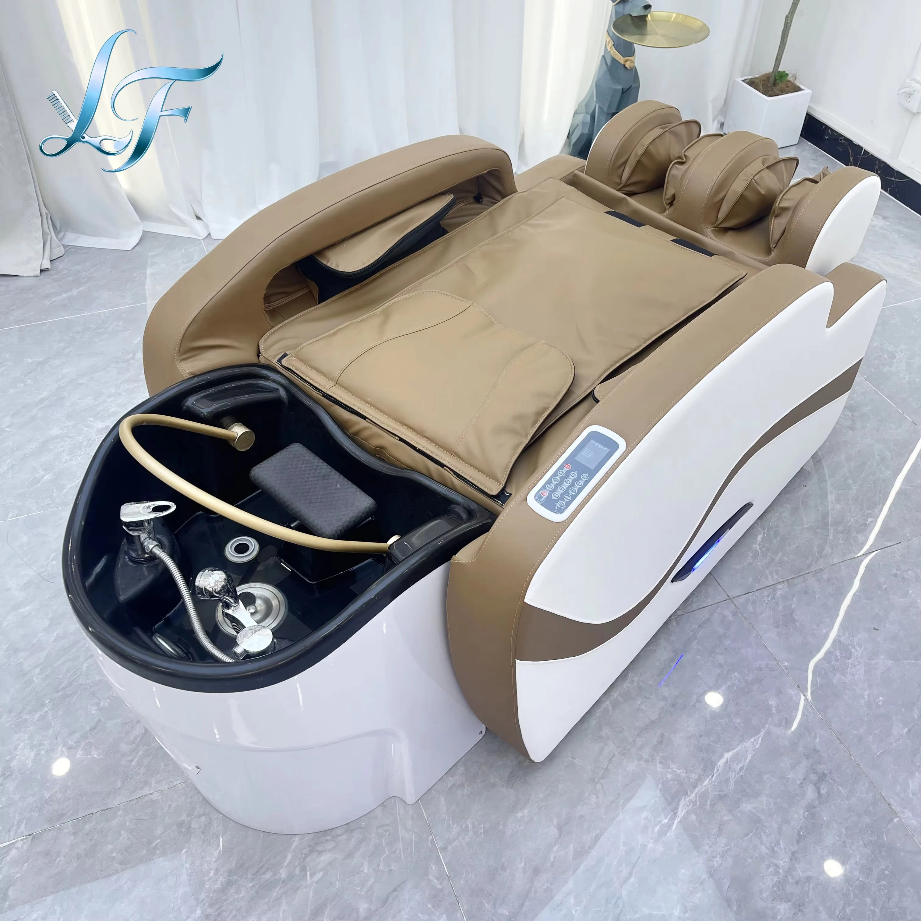 Professional Electric Massage Bed Head Spa Salon Massage Table Hair Washing Fumigation Beds Barber Shop Smart Furniture Ergonomi
Professional Electric Massage Bed Head Spa Salon Massage Table Hair Washing Fumigation Beds Barber Shop Smart Furniture Ergonomi
