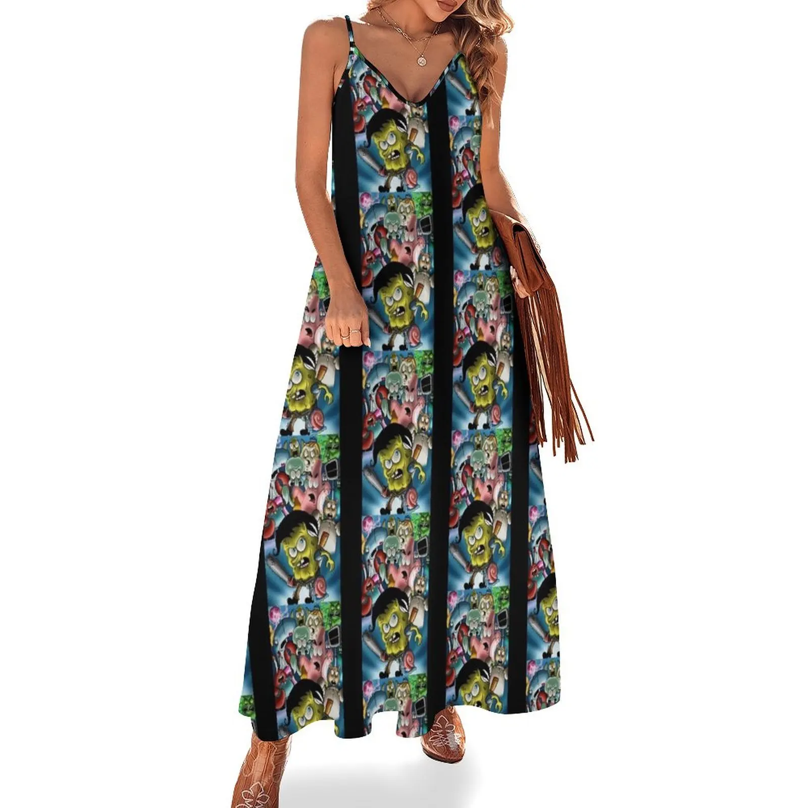 Evil Dead spóngébòb Sleeveless Dress summer dress daily beach dresses dresses women summer 2025 Dress
Evil Dead spóngébòb Sleeveless Dress summer dress daily beach dresses dresses women summer 2025 Dress