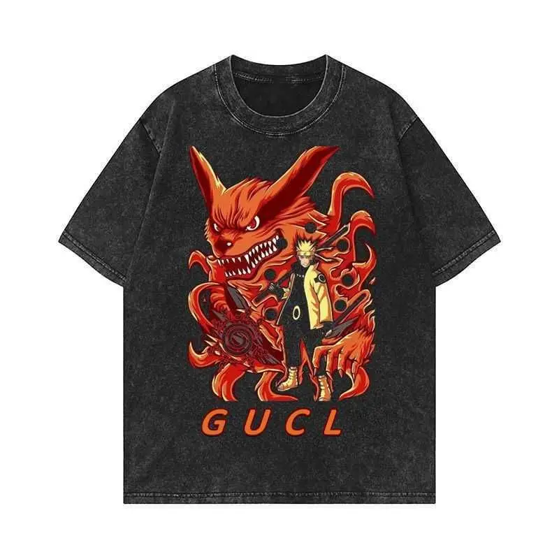 Wholesale Japanese Anime Naruto T-shirt 2026 Summer Retro Washed Black Anime Printed Loose Fitting Men's Women's Streetwear Tops
Wholesale Japanese Anime Naruto T-shirt 2026 Summer Retro Washed Black Anime Printed Loose Fitting Men's Women's Streetwear Tops