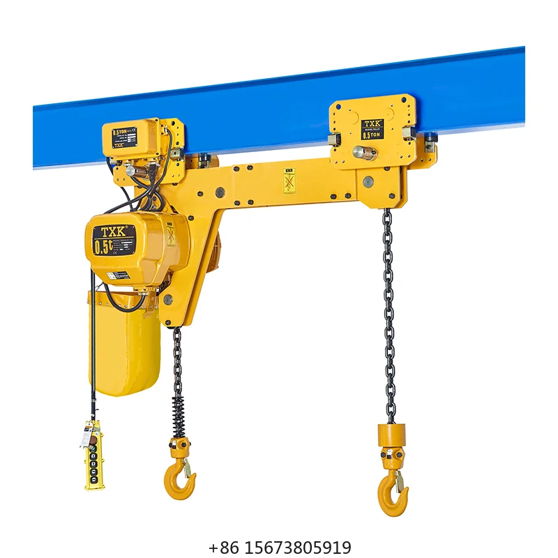 TXK 0.25+0.25T Double Hook Mounted Electric Chain Crane Hoist With Trolley Traveling Electric Lifting Chain Hoist High Quality
TXK 0.25+0.25T Double Hook Mounted Electric Chain Crane Hoist With Trolley Traveling Electric Lifting Chain Hoist High Quality