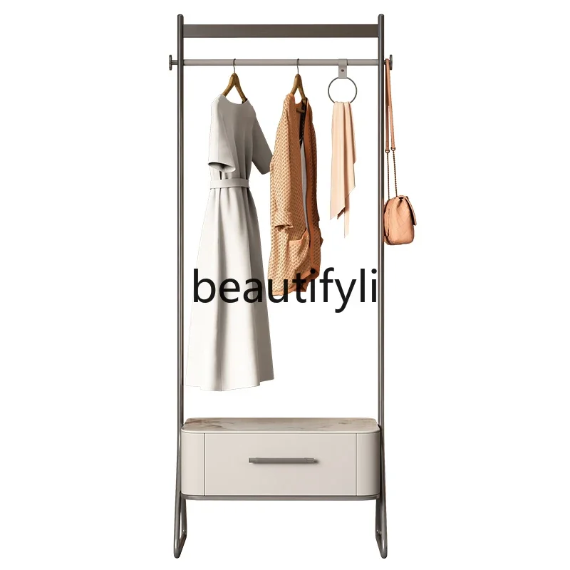 Minimalist coat rack Floor-to-ceiling modern simple clothes storage rack Light luxury high-end hanger
Minimalist coat rack Floor-to-ceiling modern simple clothes storage rack Light luxury high-end hanger