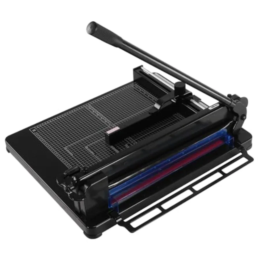 17inch Heavy Duty Guillotine Paper Cutter with Double Protection 400 Sheets Paper Cutting Board for Classroom Crafting Cardstoc
17inch Heavy Duty Guillotine Paper Cutter with Double Protection 400 Sheets Paper Cutting Board for Classroom Crafting Cardstoc