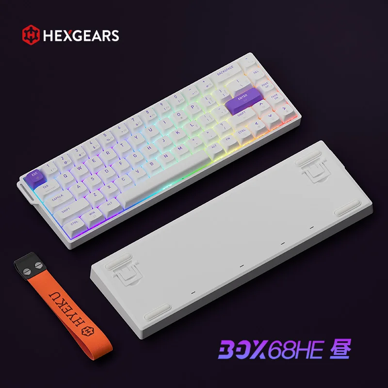Hyeku BOX68HE Проводная механическая клавиатура с магнитным переключателем, клавиатура на заказ RGB 8000 Гц 0,01 ммRT, игровая клавиатура, аксессуары для ПК, подарок
Hyeku BOX68HE Проводная механическая клавиатура с магнитным переключателем, клавиатура на заказ RGB 8000 Гц 0,01 ммRT, игровая клавиатура, аксессуары для ПК, подарок