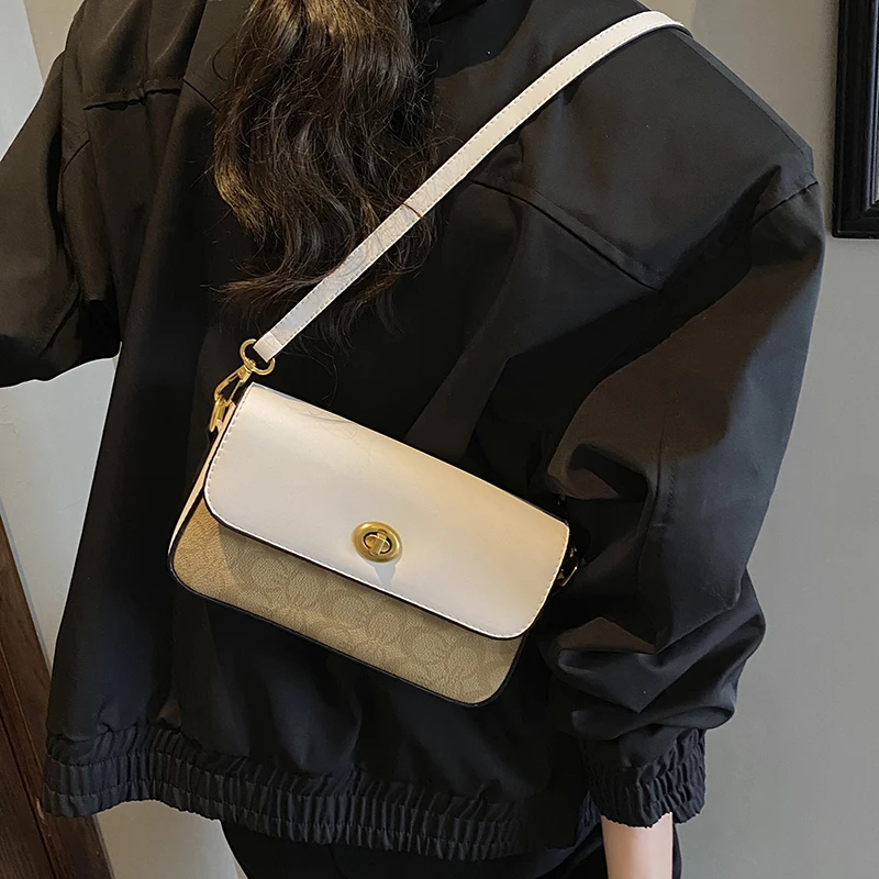 Женская кожаная роскошная классическая дизайнерская модная сумка через плечо Элегантная сумка через плечо для повседневной современной одежды
Женская кожаная роскошная классическая дизайнерская модная сумка через плечо Элегантная сумка через плечо для повседневной современной одежды