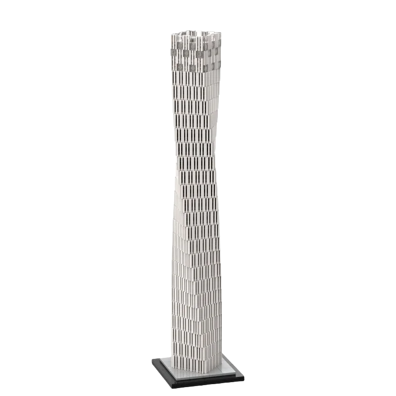 Custom MOC Building Blocks Toy Skyscraper Series Tower 1:800 scale model 1031pcs Creative assembly toy set holiday gift
Custom MOC Building Blocks Toy Skyscraper Series Tower 1:800 scale model 1031pcs Creative assembly toy set holiday gift