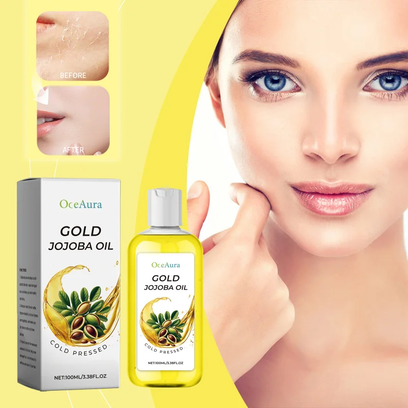 Gold Jojoba Multi-Purpose Oil - Hydrate Skin & Hair With Jojoba & Olive Oil - 100ml All-In-One Moisturizer For Soft
Gold Jojoba Multi-Purpose Oil - Hydrate Skin & Hair With Jojoba & Olive Oil - 100ml All-In-One Moisturizer For Soft