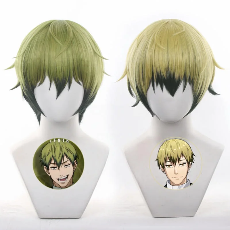 Anime JJK Zenin Naoya Zenin Cosplay Wig Green Short Halloween Carnival Party Prop Synthetic Hair Heat Resistant Fiber + Wig Cap
Anime JJK Zenin Naoya Zenin Cosplay Wig Green Short Halloween Carnival Party Prop Synthetic Hair Heat Resistant Fiber + Wig Cap
